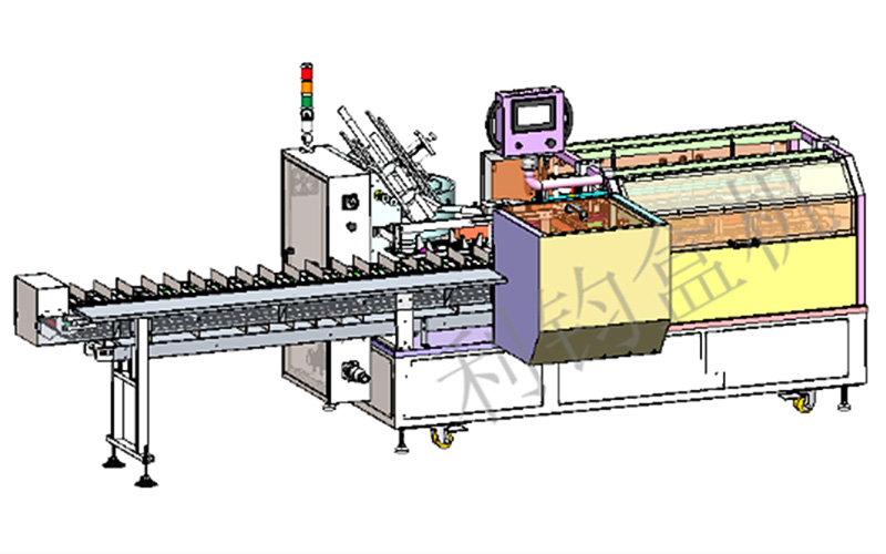 文具筆自動(dòng)裝盒機(jī)3D圖